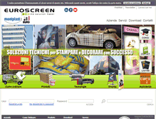 Tablet Screenshot of euroscreen.it